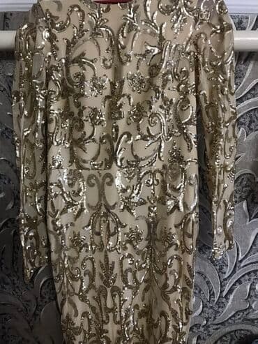 Ковролин: Кече көйнөгү, Суу периси, Узун модель, Жеңдери менен, Пайеткалары менен, M, L, XL lalafo.kg да — 3 Ковролин: Кече көйнөгү, Суу периси, Узун модель, Жеңдери менен, Пайеткалары менен, M, L, XL — 3