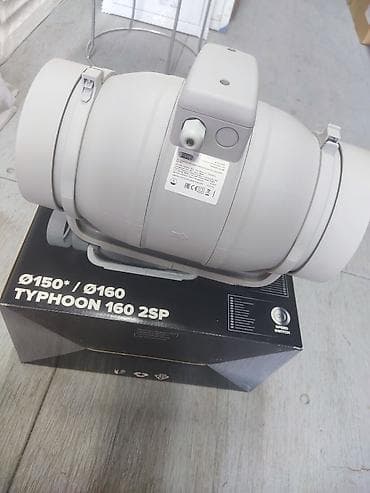 Канальный вентилятор TYPHOON 150 2SP - Серия: TYPHOON - Модель: 160 at lalafo.kg Канальный вентилятор TYPHOON 150 2SP - Серия: TYPHOON - Модель: 160