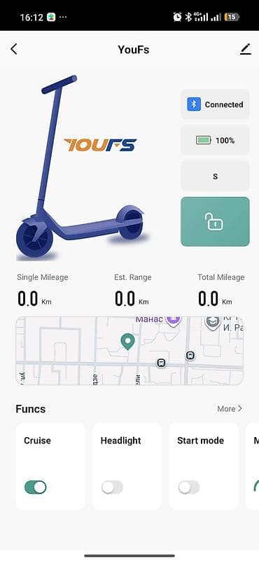 Электросамокат, Ninebot, Без рассрочки, Б/у at lalafo.kg Электросамокат, Ninebot, Без рассрочки, Б/у