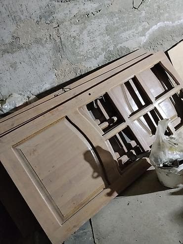 Металл сейф эшиктери: Межкомнатные деревянные двери с фрезеровкой и остеклением - Материал lalafo.kg да — 2 Металл сейф эшиктери: Межкомнатные деревянные двери с фрезеровкой и остеклением - Материал — 2