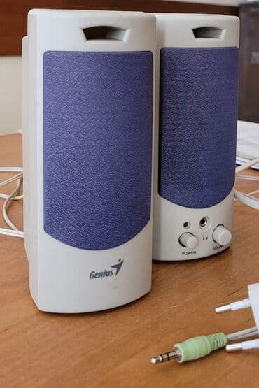 Компьютерные колонки Genius SP-205B (Multimedia Speaker Systems) в at lalafo.kg Компьютерные колонки Genius SP-205B (Multimedia Speaker Systems) в