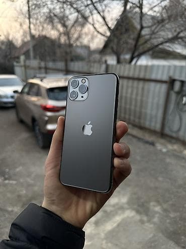 IPhone 11 Pro, Б/у, 256 ГБ, Черный, 68 % at lalafo.kg IPhone 11 Pro, Б/у, 256 ГБ, Черный, 68 %