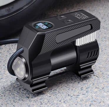 Электрический насос для автомобиля. Функция автоматической остановки и at lalafo.kg Электрический насос для автомобиля. Функция автоматической остановки и