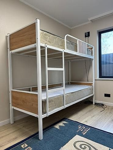 Двухъярусная кровать на матрас 2000х800 Без матраса!!! - Каркас at lalafo.kg — 2 Двухъярусная кровать на матрас 2000х800 Без матраса!!! - Каркас — 2