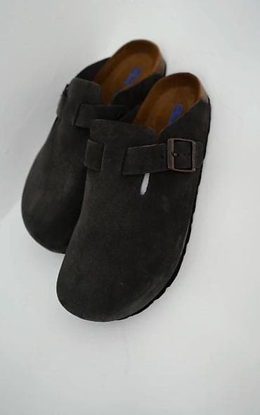 Сабо, 39, Birkenstock, Новый, цвет - Серый, Самовывоз, Бесплатная доставка, Платная доставка at lalafo.kg — 2 Сабо, 39, Birkenstock, Новый, цвет - Серый, Самовывоз, Бесплатная доставка, Платная доставка — 2