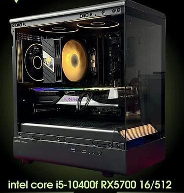 Игровой ПК с прозрачной боковой панелью и подсветкой. Характеристики at lalafo.kg Игровой ПК с прозрачной боковой панелью и подсветкой. Характеристики