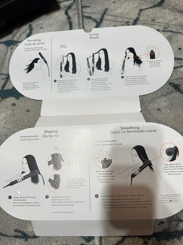 Линолеум: Dyson Airwrap Complete Long — многофункциональный стайлер для длинных lalafo.kg да — 6 Линолеум: Dyson Airwrap Complete Long — многофункциональный стайлер для длинных — 6