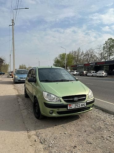 Hyundai Getz: 2008 г., 1.4 л, Ручные, Бензин, Хэтчбэк at lalafo.kg Hyundai Getz: 2008 г., 1.4 л, Ручные, Бензин, Хэтчбэк