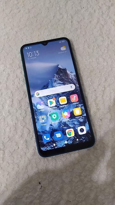 Redmi, Redmi 9C, Б/у, 64 ГБ, цвет - Синий, 2 SIM at lalafo.kg Redmi, Redmi 9C, Б/у, 64 ГБ, цвет - Синий, 2 SIM