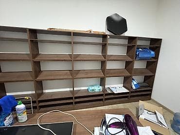 Кеңсе стеллаждары: Кеңсе стеллаж, ЛДСП, түсү - Күрөң lalafo.kg да — 1 Кеңсе стеллаждары: Кеңсе стеллаж, ЛДСП, түсү - Күрөң — 1