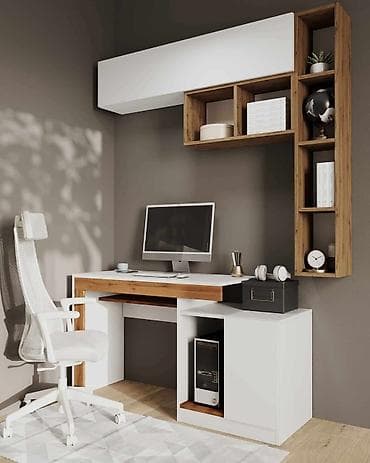 Комплект офисной мебели, Тумба, ДСП, цвет - Белый at lalafo.kg Комплект офисной мебели, Тумба, ДСП, цвет - Белый