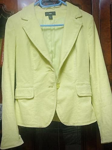 Женский жакет H&M - Цвет: светло‑лимонный/пастельно‑желтый - at lalafo.kg Женский жакет H&M - Цвет: светло‑лимонный/пастельно‑желтый -