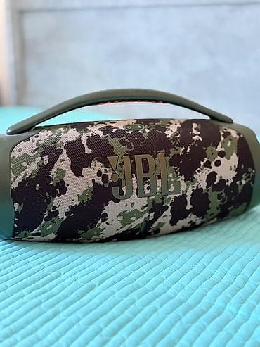 Портативная акустика JBL Boombox 3 — камуфляжная расцветка - Мощный at lalafo.kg Портативная акустика JBL Boombox 3 — камуфляжная расцветка - Мощный