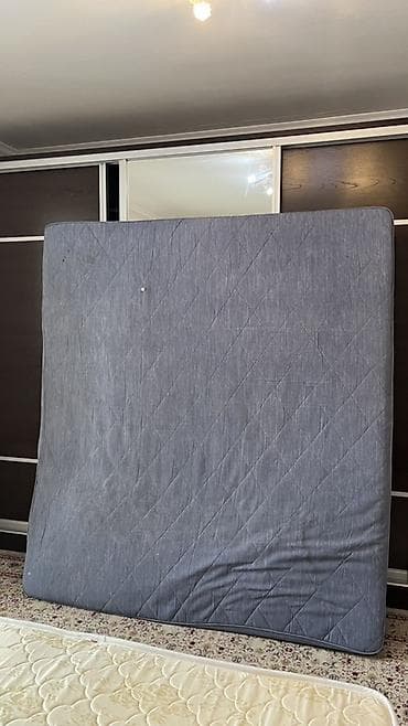 Уктоого арналган матрастар: Старый Матрас двуспальный, пружинный, с чехлом на молнии. Одна сторона lalafo.kg да — 2 Уктоого арналган матрастар: Старый Матрас двуспальный, пружинный, с чехлом на молнии. Одна сторона — 2