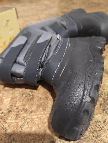 Детские зимние сапоги "Котофей" (сноубутсы), темно‑серые. - Теплая at lalafo.kg Детские зимние сапоги "Котофей" (сноубутсы), темно‑серые. - Теплая