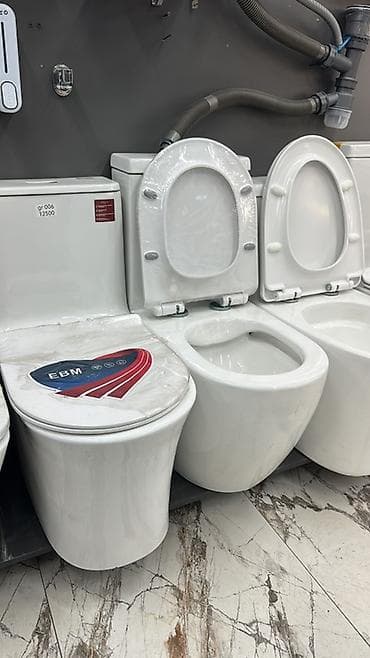 Унитаз Напольный, Материал: Керамика at lalafo.kg Унитаз Напольный, Материал: Керамика