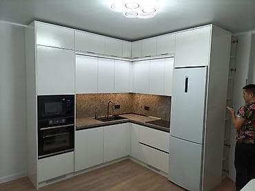 Ашкана гарнитуру, түсү - Ак lalafo.kg да Ашкана гарнитуру, түсү - Ак