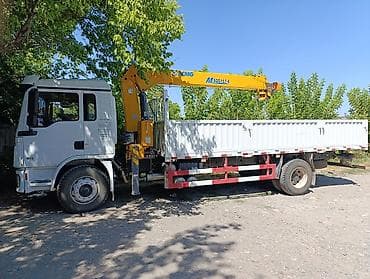 Кран-манипулятор SHACMAN L3000 с установкой XCMG SQS157-4 at lalafo.kg Кран-манипулятор SHACMAN L3000 с установкой XCMG SQS157-4
