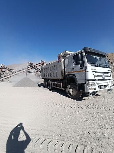 Смесь щебень и отсев, Чистая, Для фундамента, Хово at lalafo.kg Смесь щебень и отсев, Чистая, Для фундамента, Хово