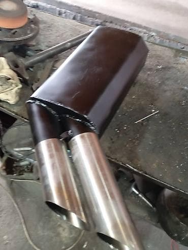 Глушитель Mercedes-Benz Новый, Аналог at lalafo.kg Глушитель Mercedes-Benz Новый, Аналог