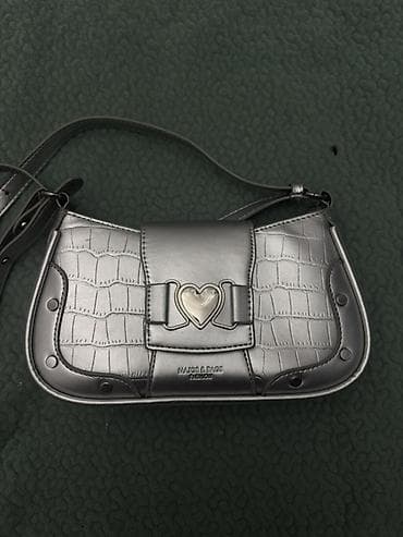 Көйнөктөр: Сумка - Цвет: графитово‑серый металлик. - Материал: искусственная lalafo.kg да — 5 Көйнөктөр: Сумка - Цвет: графитово‑серый металлик. - Материал: искусственная — 5