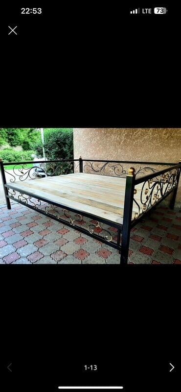 Продаю тапчан размер 3 на 2 . Представляем прочный и элегантный at lalafo.kg Продаю тапчан размер 3 на 2 . Представляем прочный и элегантный