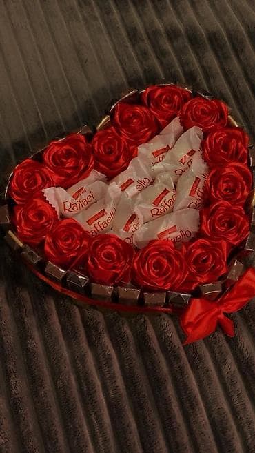 Бонбоньерки: Подарочные композиции в коробке — «сладкое сердце». Что это: - at lalafo.kg — 6 Бонбоньерки: Подарочные композиции в коробке — «сладкое сердце». Что это: - — 6