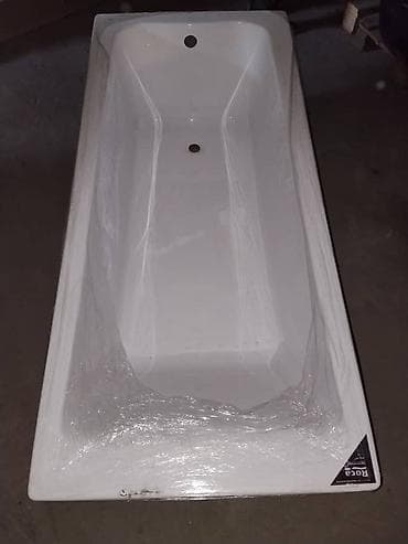 Прямоугольная ванна из акрила (белая) - Форма: классическая lalafo.kg да Прямоугольная ванна из акрила (белая) - Форма: классическая