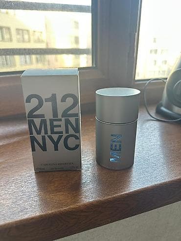 Carolina Herrera 212 Men, 50 мл (оригинал) Состояние отличное at lalafo.kg Carolina Herrera 212 Men, 50 мл (оригинал) Состояние отличное