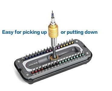 Оптикалык мээлеткичтер: Профессиональная отвертка с подшипником и набором бит из lalafo.kg да — 6 Оптикалык мээлеткичтер: Профессиональная отвертка с подшипником и набором бит из — 6