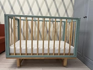 Детская кроватка RANT (маятниковый механизм) - Тип: классическая at lalafo.kg Детская кроватка RANT (маятниковый механизм) - Тип: классическая