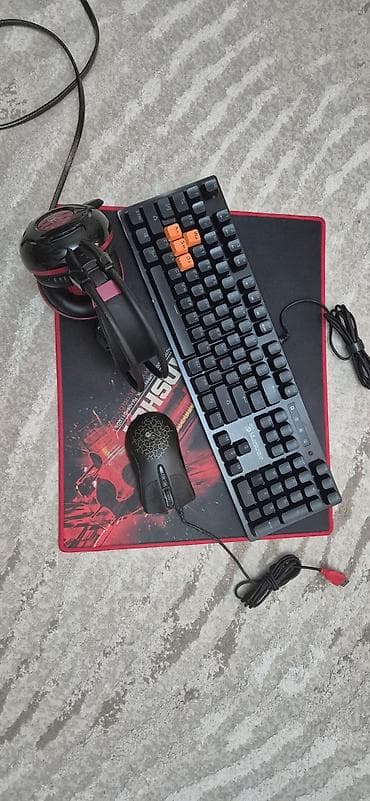 Игровой набор A4Tech Bloody, включающий клавиатуру B820R и мышь A90 at lalafo.kg Игровой набор A4Tech Bloody, включающий клавиатуру B820R и мышь A90