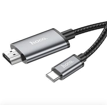 UA27, видео кабель Type-C на HDTV, поддержка 4K 30Hz, длина 2м 1 at lalafo.kg UA27, видео кабель Type-C на HDTV, поддержка 4K 30Hz, длина 2м 1