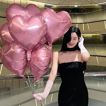 Шарлар жана аксессуарлар: Фольгированные шары-сердца - Форма: сердце - Материал: фольга lalafo.kg да — 2 Шарлар жана аксессуарлар: Фольгированные шары-сердца - Форма: сердце - Материал: фольга — 2