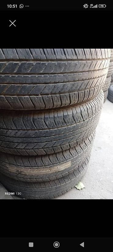 Шины 265 / 70 / R 17, Лето, Б/у, Комплект, Легковые, Япония, Bridgestone at lalafo.kg Шины 265 / 70 / R 17, Лето, Б/у, Комплект, Легковые, Япония, Bridgestone