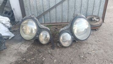 Комплект передних фар Mercedes-Benz 1998 г., Б/у, Оригинал, Германия at lalafo.kg Комплект передних фар Mercedes-Benz 1998 г., Б/у, Оригинал, Германия