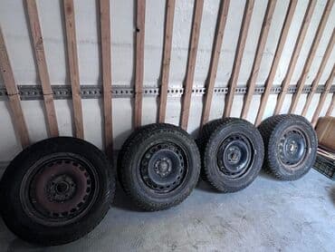 Колеса в сборе 195 / 65 / R 15, Зима, Новый, Комплект, Легковые, Железные, отверстий - 5 at lalafo.kg Колеса в сборе 195 / 65 / R 15, Зима, Новый, Комплект, Легковые, Железные, отверстий - 5