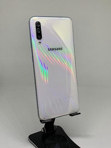 Samsung Galaxy A50, Б/у, 64 ГБ, цвет - Белый, 2 SIM at lalafo.kg Samsung Galaxy A50, Б/у, 64 ГБ, цвет - Белый, 2 SIM