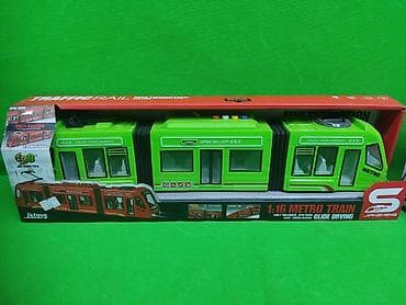 Игрушечный трамвай/метро 1:16 с функциями - Мультифункциональная at lalafo.kg Игрушечный трамвай/метро 1:16 с функциями - Мультифункциональная