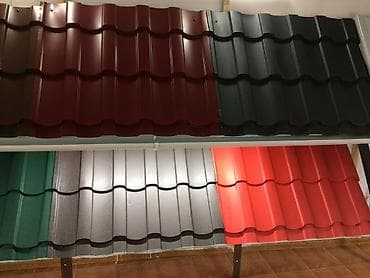 профнастил шифер: Профилированный лист из металла, окрашенный в бордовый цвет at lalafo.kg — 2 профнастил шифер: Профилированный лист из металла, окрашенный в бордовый цвет — 2