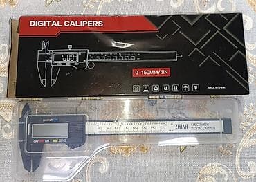 Цифровой штангенциркуль 0–150 мм (6"). Особенности: - Диапазон at lalafo.kg Цифровой штангенциркуль 0–150 мм (6"). Особенности: - Диапазон