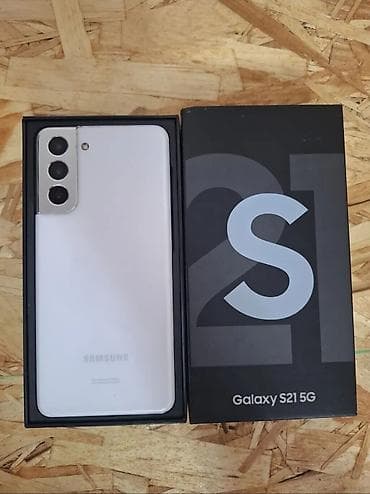 Samsung Galaxy S21, Колдонулган, 128 ГБ, түсү - Ак, 2 SIM lalafo.kg да Samsung Galaxy S21, Колдонулган, 128 ГБ, түсү - Ак, 2 SIM