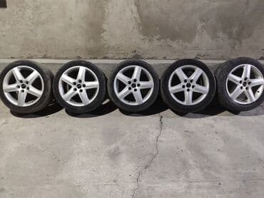 Литые Диски R 17 Audi, Комплект, отверстий - 5, Б/у at lalafo.kg Литые Диски R 17 Audi, Комплект, отверстий - 5, Б/у