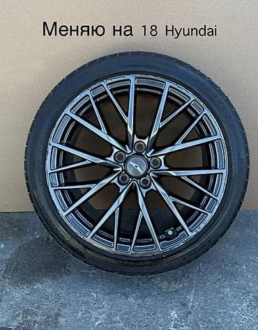 Колеса в сборе 245 / 40 / R 19, Лето, Б/у, Комплект, Легковые, Литые, отверстий - 5 at lalafo.kg Колеса в сборе 245 / 40 / R 19, Лето, Б/у, Комплект, Легковые, Литые, отверстий - 5