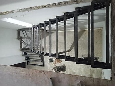 Бетон тепкичилер: Металлический каркас лестницы, предназначенный для установки внутри lalafo.kg да — 3 Бетон тепкичилер: Металлический каркас лестницы, предназначенный для установки внутри — 3