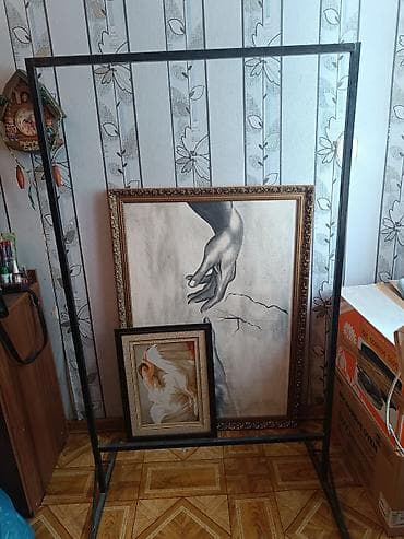 Вешалка для одежды. Размеры 146---85 см at lalafo.kg Вешалка для одежды. Размеры 146---85 см