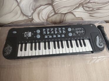 Детский электронный синтезатор 37 клавиш (Multifunction Electronic at lalafo.kg Детский электронный синтезатор 37 клавиш (Multifunction Electronic