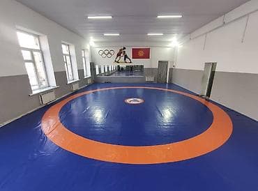 Борцовские ковры. маты . чучело . канат. даянги. татами. груши at lalafo.kg — 2 Борцовские ковры. маты . чучело . канат. даянги. татами. груши — 2