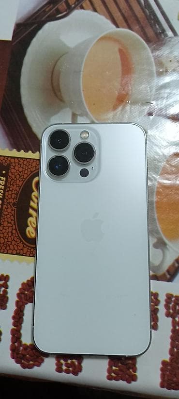 IPhone 13 Pro, Серебристый at lalafo.kg IPhone 13 Pro, Серебристый