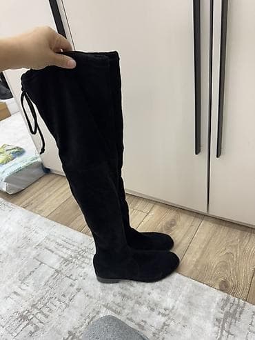 Ботфорты ПРЕМИУМ качества😍 сама покупала за 9500 сом, состояние почти at lalafo.kg Ботфорты ПРЕМИУМ качества😍 сама покупала за 9500 сом, состояние почти